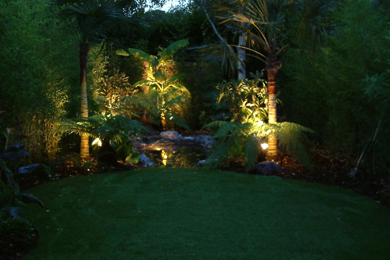 Exotic Garden Lighting London| Urban Tropics